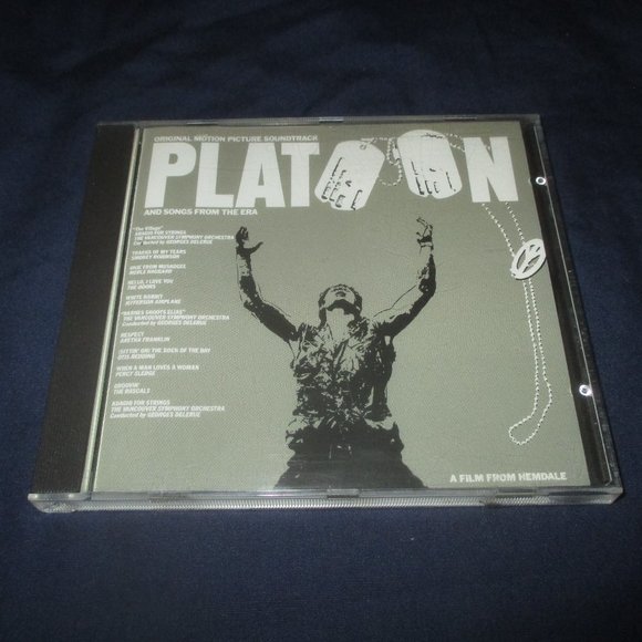 Platoon the Original Motion Picture Soundtrack (CD, 1987, Various Artists) - Picture 1 of 3